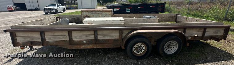 image for item DO7133 Shop built utility trailer