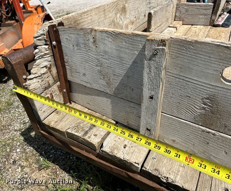 image for item DO7133 Shop built utility trailer