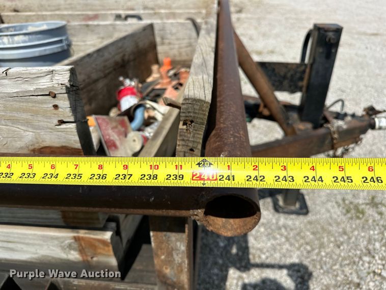 image for item DO7133 Shop built utility trailer