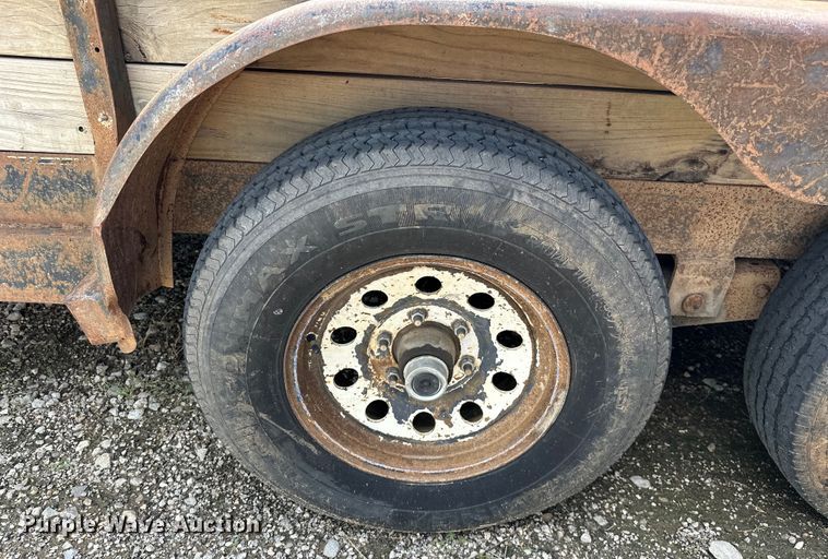 image for item DO7133 Shop built utility trailer