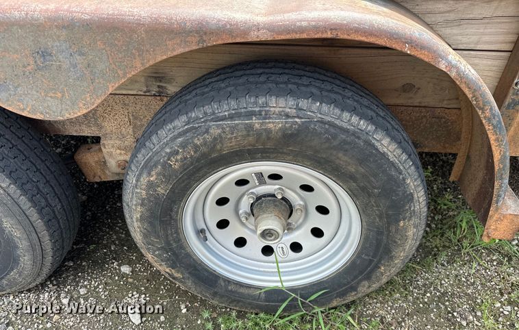 image for item DO7133 Shop built utility trailer