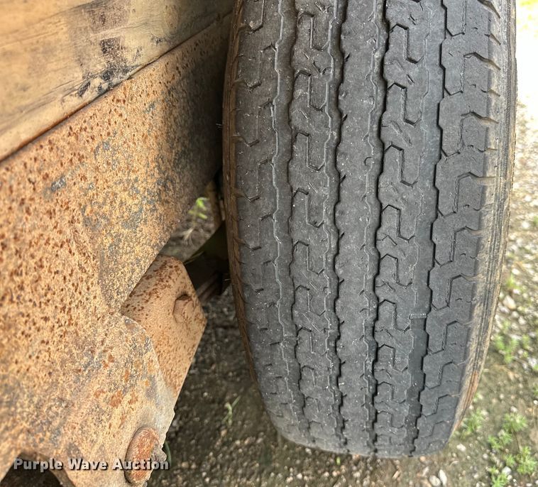 image for item DO7133 Shop built utility trailer