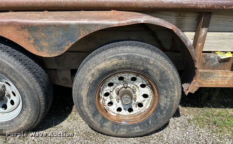 image for item DO7133 Shop built utility trailer