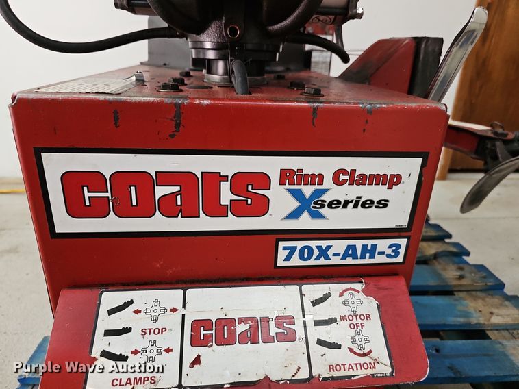 image for item DP0940 Coats 70X-AH-3 rim clamp tire machine
