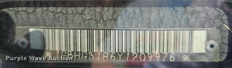 image for item DP1014 2000 Chevrolet Express 3500 Roadtrek 200 RV