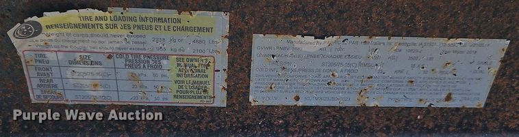 image for item DP6523 2018 Hull Porter Trailers utility trailer