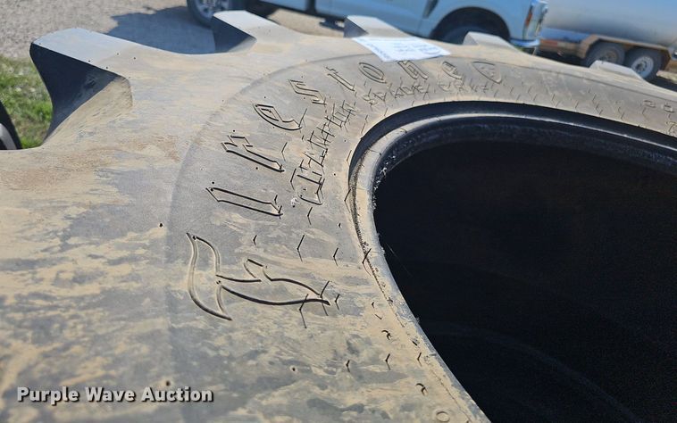 image for item DP6556 (2) Firestone 30.5L-32 skidder tires