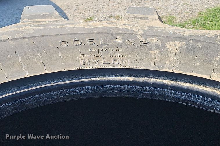 image for item DP6556 (2) Firestone 30.5L-32 skidder tires