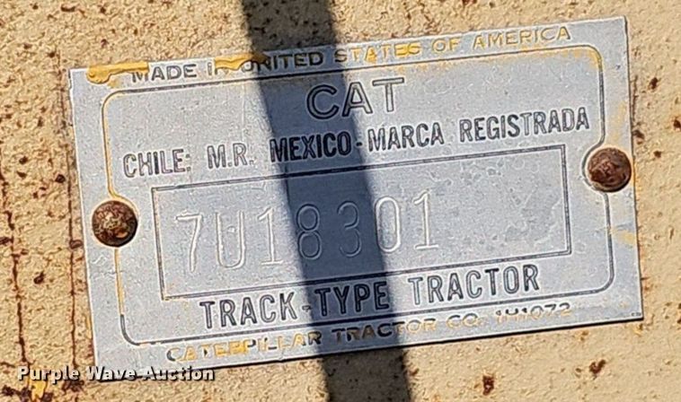 image for item DP6558 1952 Caterpillar D4 dozer