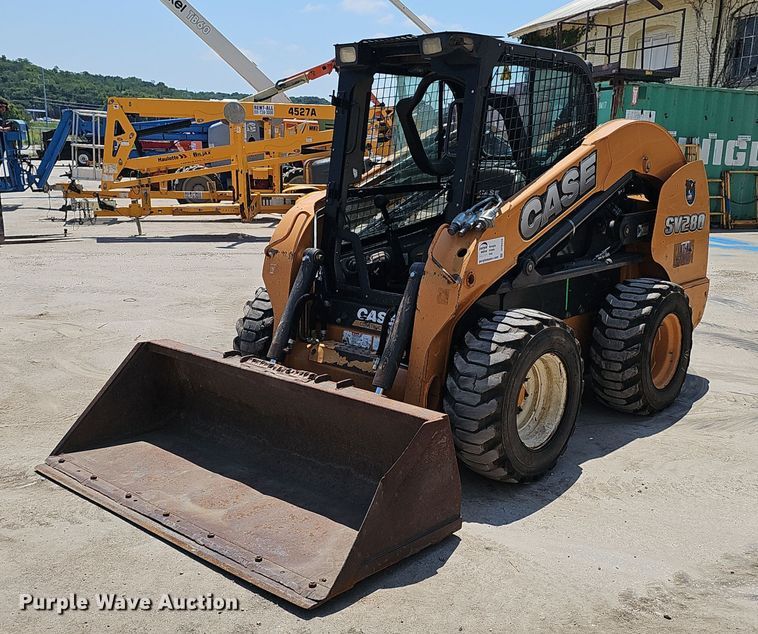 image for item DP6559 2015 Case SV280 skid steer loader