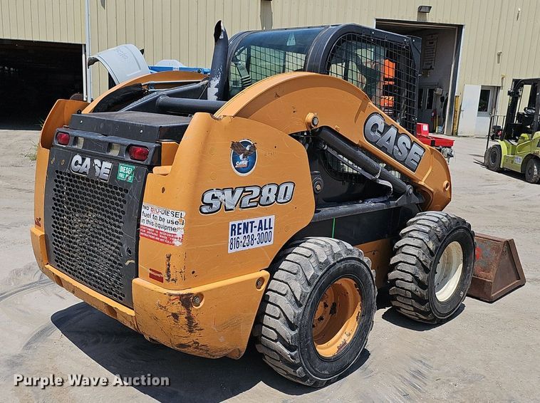 image for item DP6559 2015 Case SV280 skid steer loader
