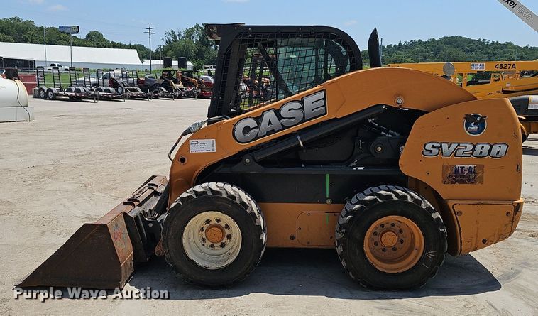 image for item DP6559 2015 Case SV280 skid steer loader