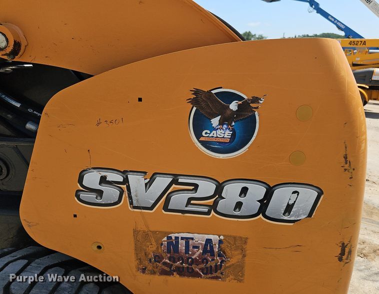 image for item DP6559 2015 Case SV280 skid steer loader