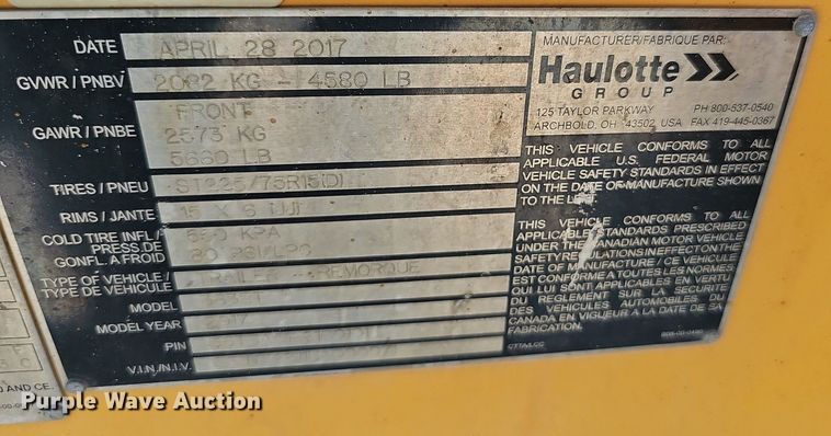 image for item DP6561 2017 Haulotte 3632T boom lift