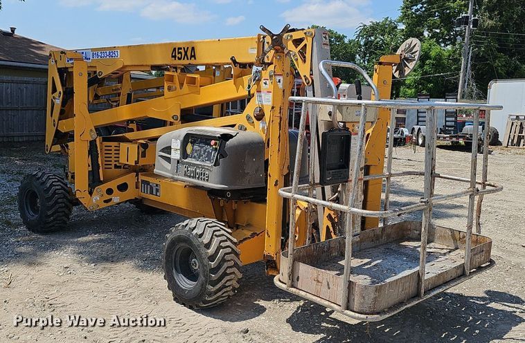 image for item DP6563 2012 Haulotte 45XA boom lift