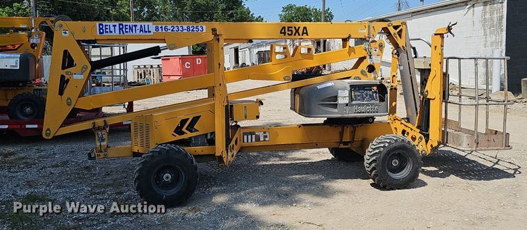 image for item DP6563 2012 Haulotte 45XA boom lift