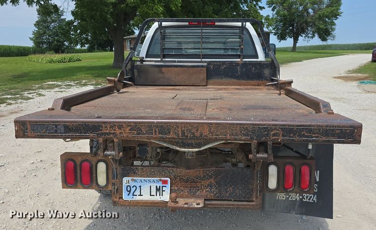 image for item DQ4416 2004 Dodge  Ram 3500 Quad Cab bale bed pickup truck