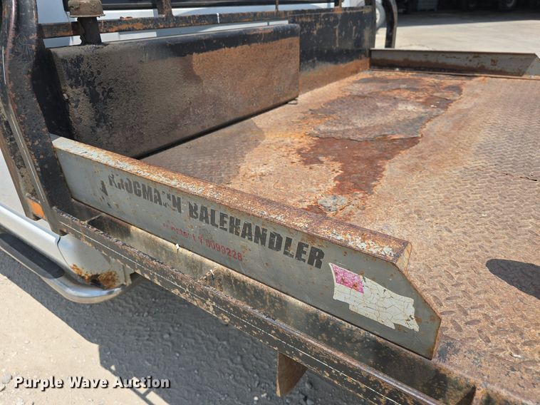 image for item DQ4416 2004 Dodge  Ram 3500 Quad Cab bale bed pickup truck