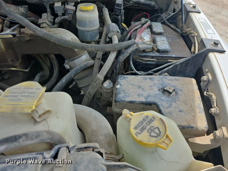 image for item DQ4416 2004 Dodge  Ram 3500 Quad Cab bale bed pickup truck