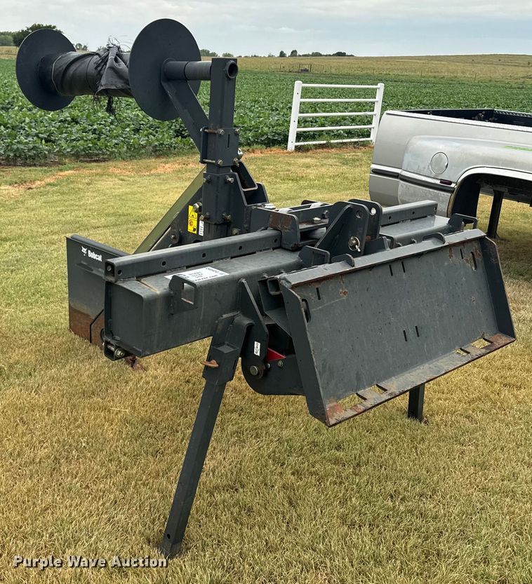 image for item DQ6853 Bobcat skid steer silt fence installer