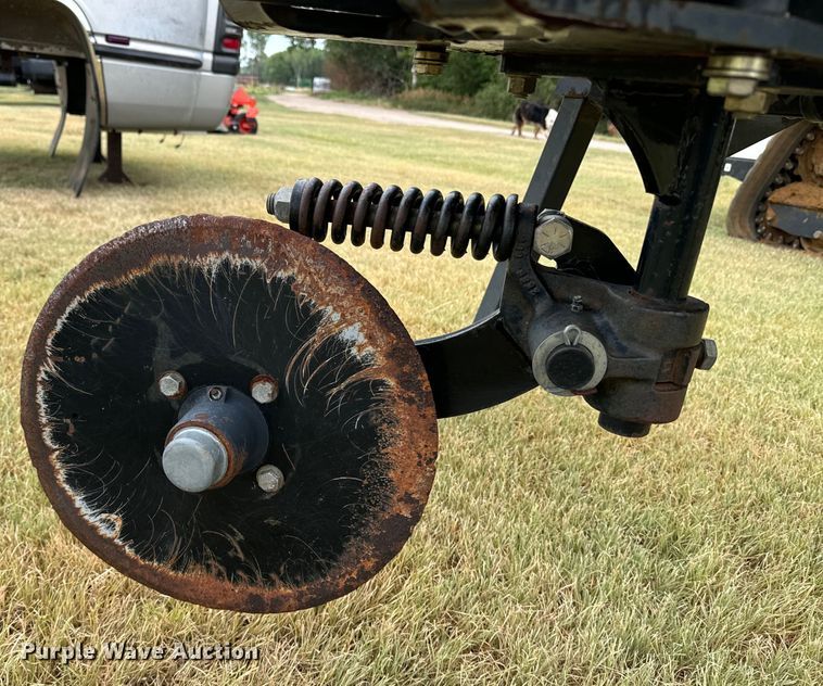 image for item DQ6853 Bobcat skid steer silt fence installer