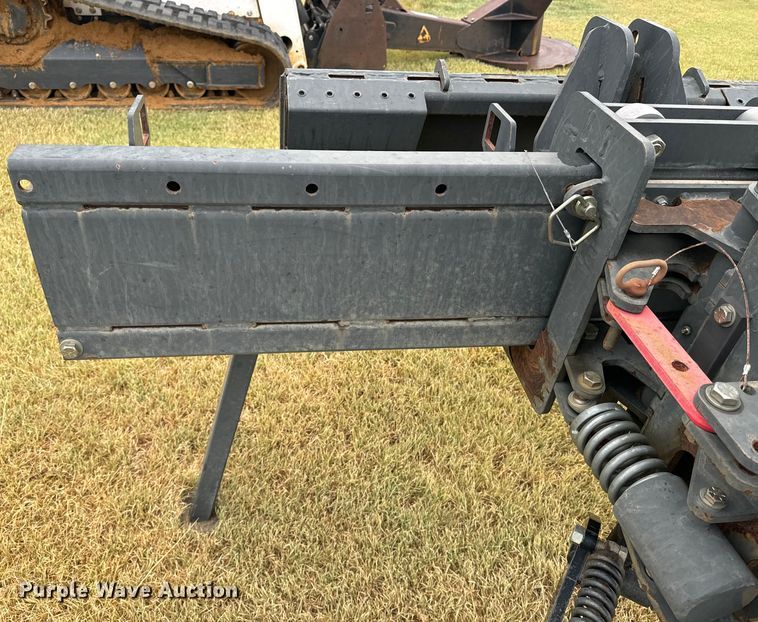 image for item DQ6853 Bobcat skid steer silt fence installer