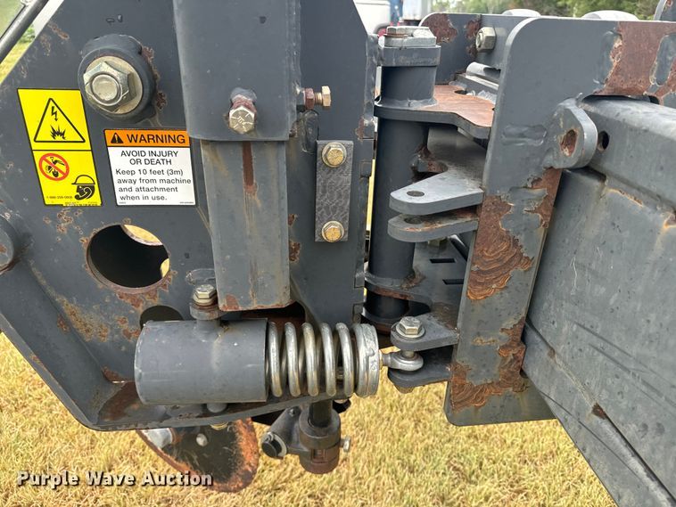 image for item DQ6853 Bobcat skid steer silt fence installer