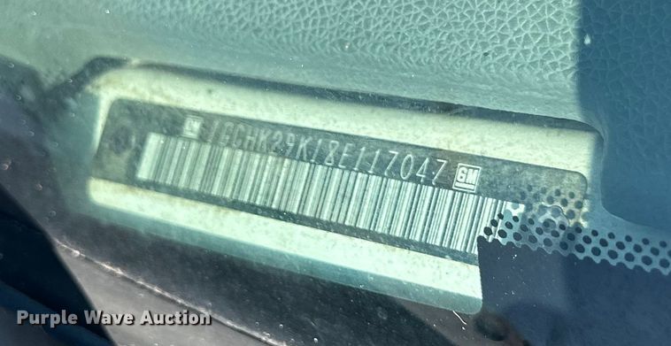 image for item DS4212 2008 Chevrolet  Silverado 2500HD Ext. Cab pickup truck