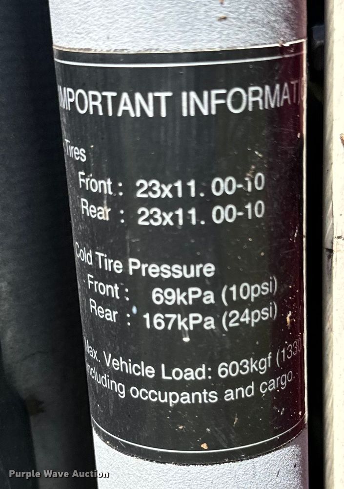 image for item DX0835 2007 Kawasaki Mule 3000 utility vehicle