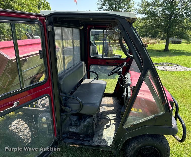 image for item DX0835 2007 Kawasaki Mule 3000 utility vehicle