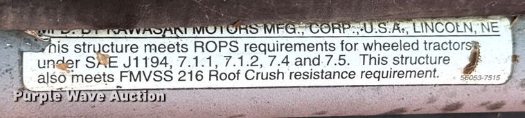 image for item DX0835 2007 Kawasaki Mule 3000 utility vehicle