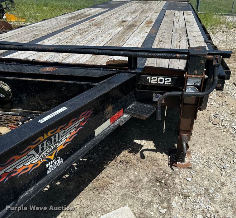 image for item DX0851 2016 H&H equipment trailer