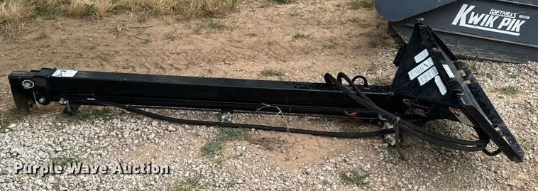 image for item DX0857 Quick Attach Attachments skid steer extendable boom