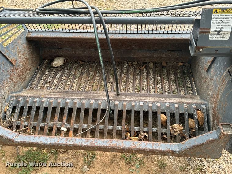 image for item DX0858 Loftness Kwik Pik 720 skid steer rock bucket