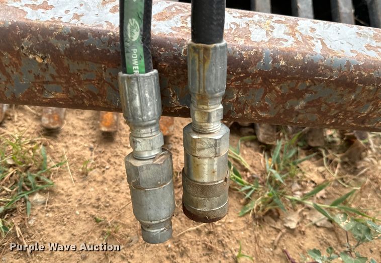 image for item DX0858 Loftness Kwik Pik 720 skid steer rock bucket