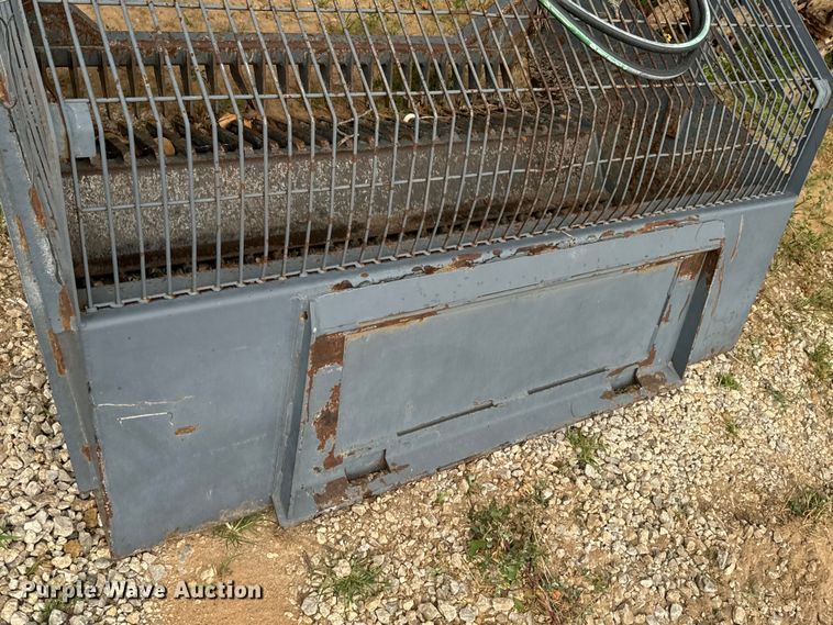 image for item DX0858 Loftness Kwik Pik 720 skid steer rock bucket