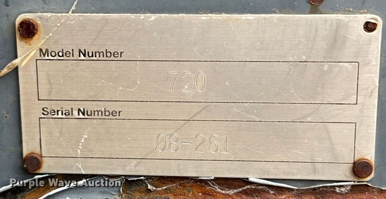 image for item DX0858 Loftness Kwik Pik 720 skid steer rock bucket