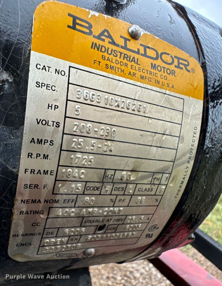 image for item DX0861 Hotsy pressure washer