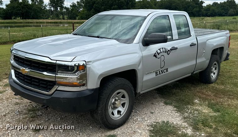 image for item DX0872 2017 Chevrolet Silverado 1500 Double Cab pickup truck