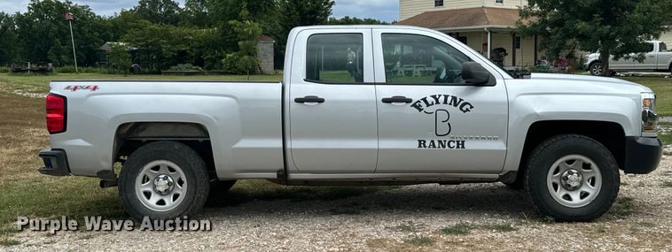 image for item DX0872 2017 Chevrolet Silverado 1500 Double Cab pickup truck