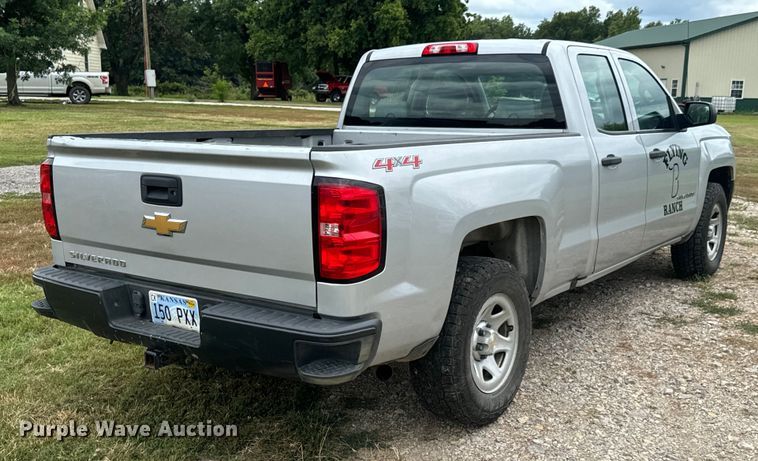 image for item DX0872 2017 Chevrolet Silverado 1500 Double Cab pickup truck