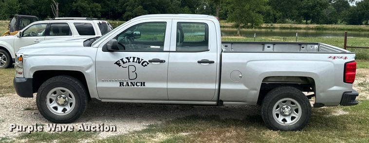 image for item DX0872 2017 Chevrolet Silverado 1500 Double Cab pickup truck