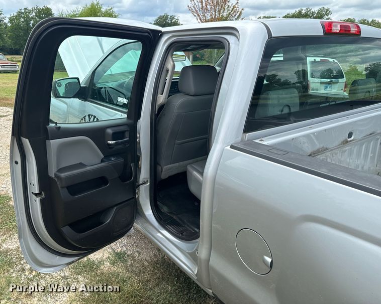 image for item DX0872 2017 Chevrolet Silverado 1500 Double Cab pickup truck