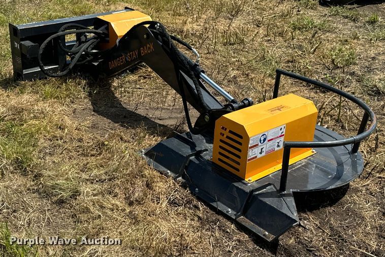 image for item DX0884 2023 LandHonor ABC-13-125A skid steer articulating brush mower