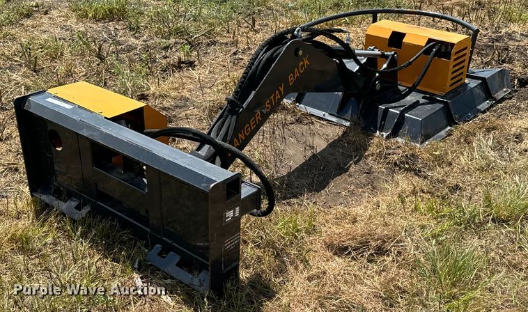 image for item DX0884 2023 LandHonor ABC-13-125A skid steer articulating brush mower