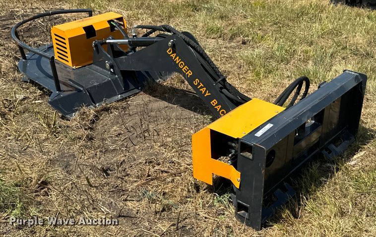 image for item DX0884 2023 LandHonor ABC-13-125A skid steer articulating brush mower