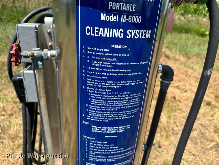 image for item DX0898 Strahman M-6000 pressure washer