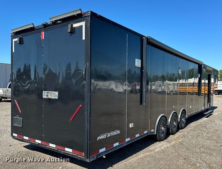 image for item EG0748 2019 Vintage Trailers, LTD. P848G-PS enclosed cargo trailer