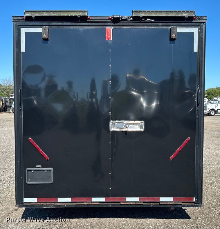 image for item EG0748 2019 Vintage Trailers, LTD. P848G-PS enclosed cargo trailer