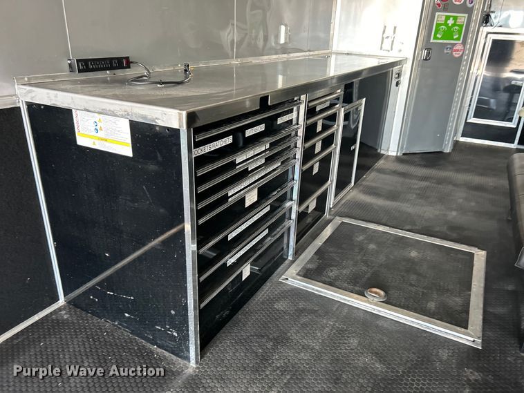 image for item EG0748 2019 Vintage Trailers, LTD. P848G-PS enclosed cargo trailer